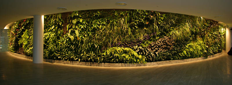 Удивительные вертикальные сады со всего мира