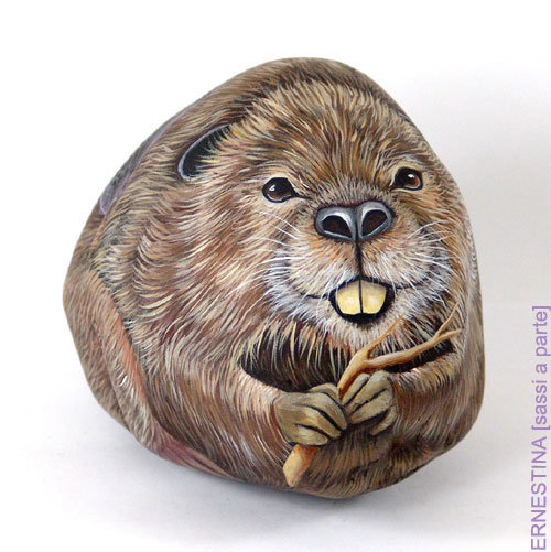 Роспись на камнях от Ernestina Gallina