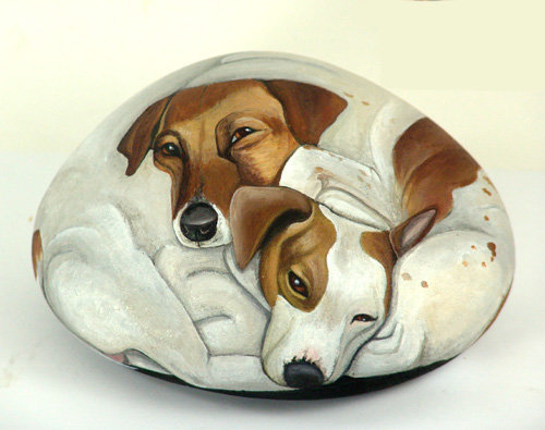 Роспись на камнях от Ernestina Gallina