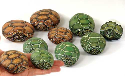 Роспись на камнях от Ernestina Gallina