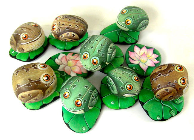 Роспись на камнях от Ernestina Gallina