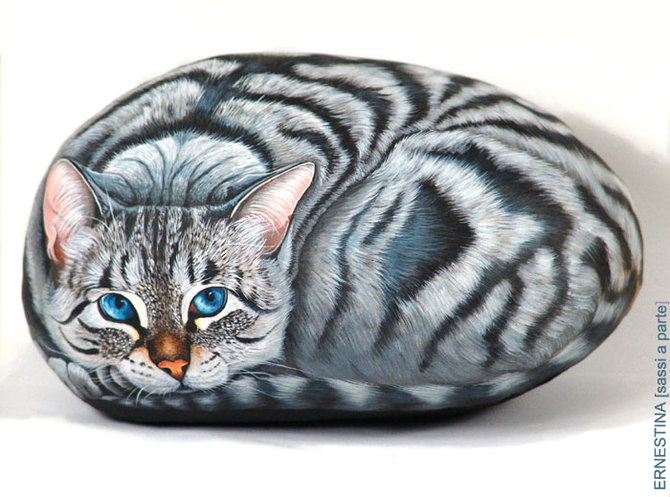 Роспись на камнях от Ernestina Gallina