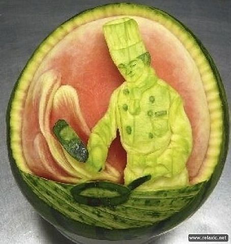 Карвинг. Арбузные произведения искусства. Карвинг. Арбузные произведения искусства.