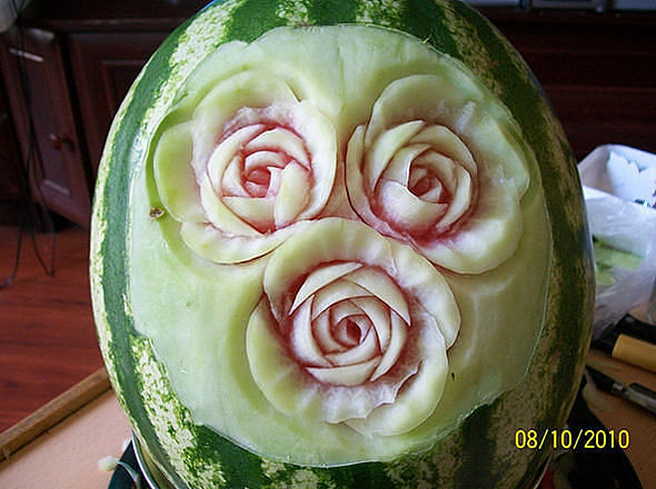 Карвинг. Арбузные произведения искусства. Карвинг. Арбузные произведения искусства.