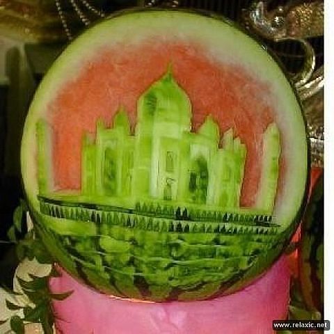 Карвинг. Арбузные произведения искусства. Карвинг. Арбузные произведения искусства.