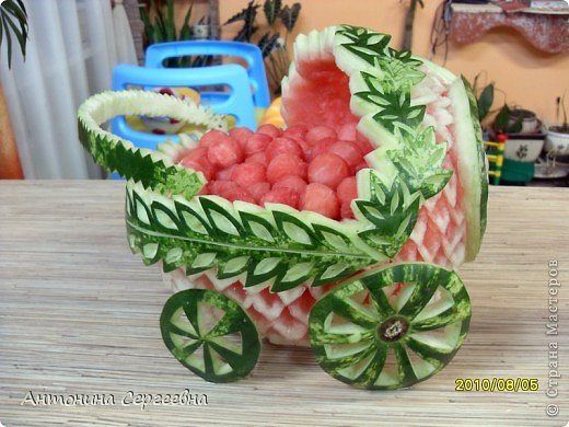 Карвинг. Арбузные произведения искусства. Карвинг. Арбузные произведения искусства.
