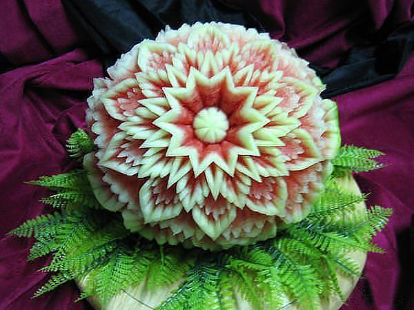 Карвинг. Арбузные произведения искусства. Карвинг. Арбузные произведения искусства.