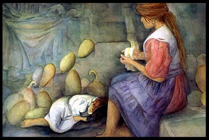 Слепая художница Лиза Фиттипальди