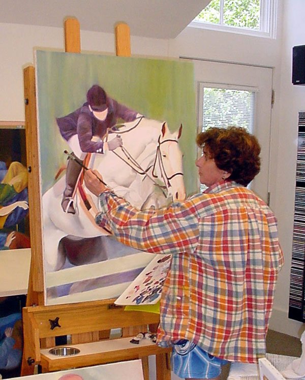 Слепая художница Лиза Фиттипальди