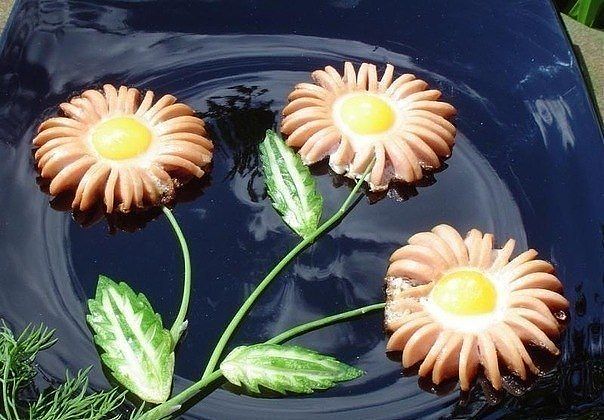 Идеи для украшения блюд