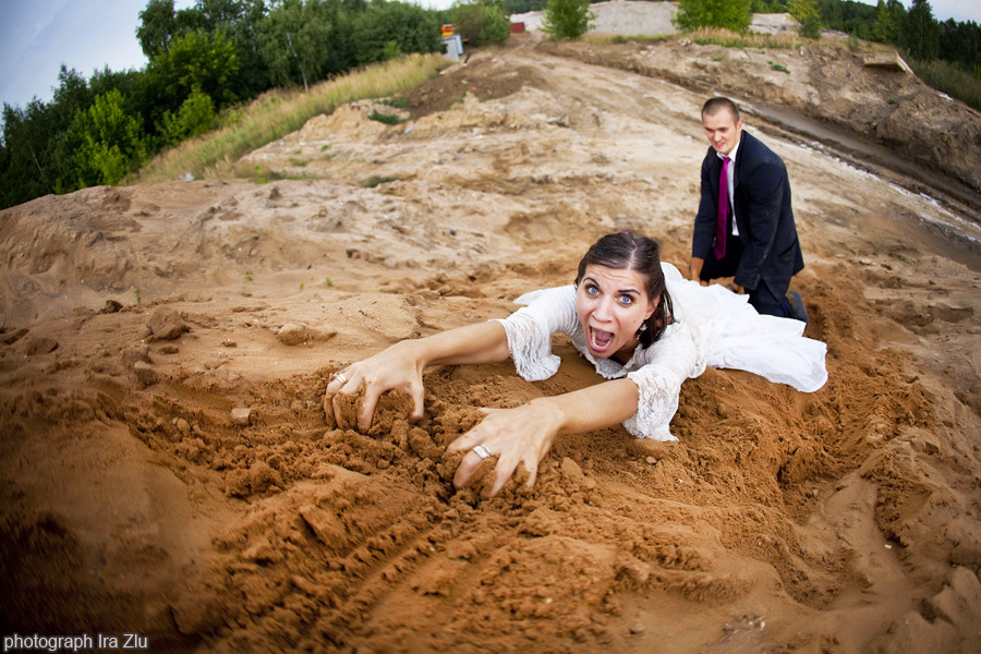 Прикольные свадебные фото