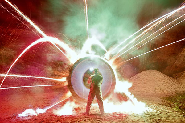 Рисование светом