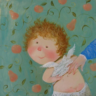 Поставщик счастья...Художница Евгения Гапчинская