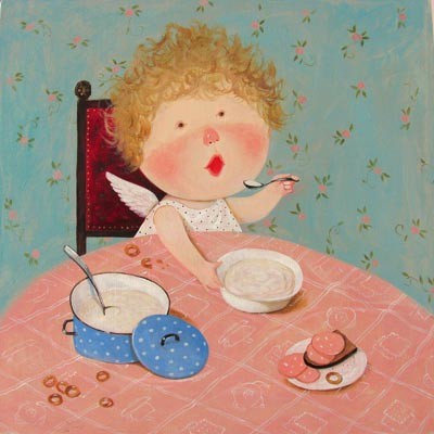 Поставщик счастья...Художница Евгения Гапчинская