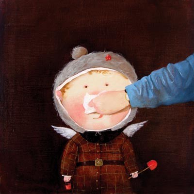 Поставщик счастья...Художница Евгения Гапчинская