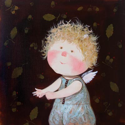 Поставщик счастья...Художница Евгения Гапчинская