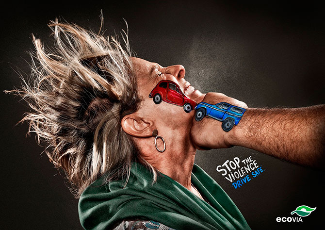 Креативные рекламные плакаты