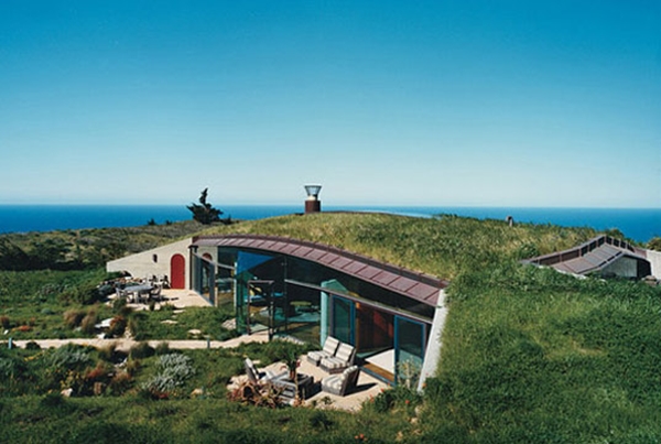 дом в ландшафте,природа, природные дома