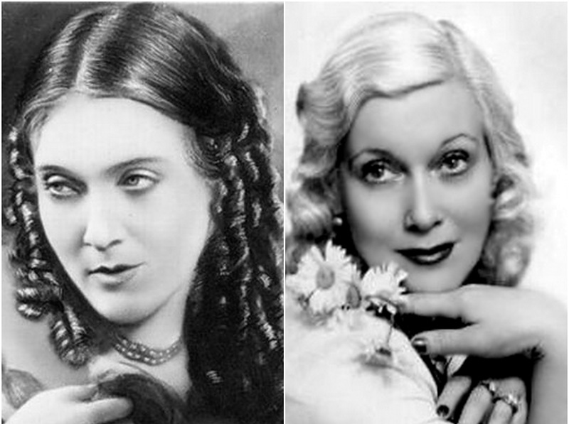 Известные, знаменитые, женщины, блондинка, брюнетка, цвет волос