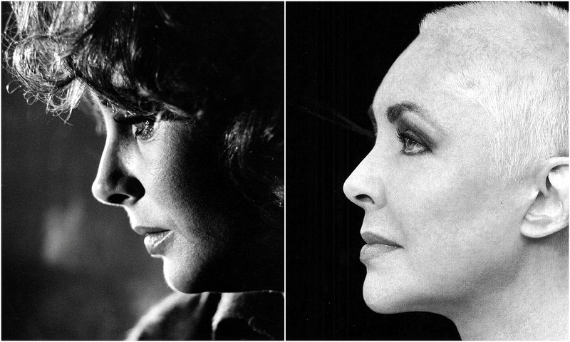 Известные, знаменитые, женщины, блондинка, брюнетка, цвет волос