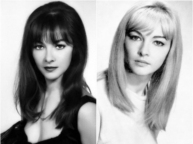 Известные, знаменитые, женщины, блондинка, брюнетка, цвет волос