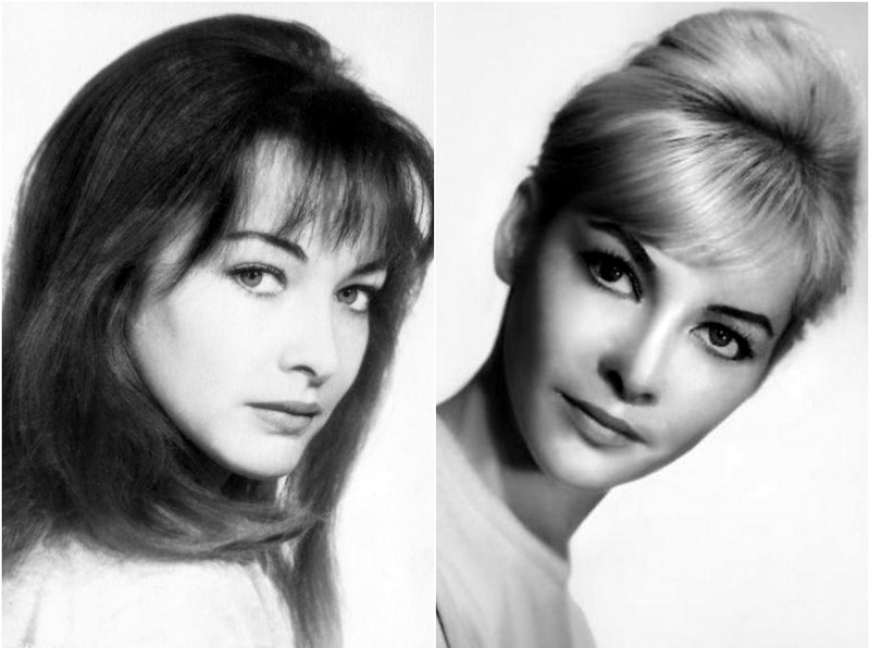 Известные, знаменитые, женщины, блондинка, брюнетка, цвет волос