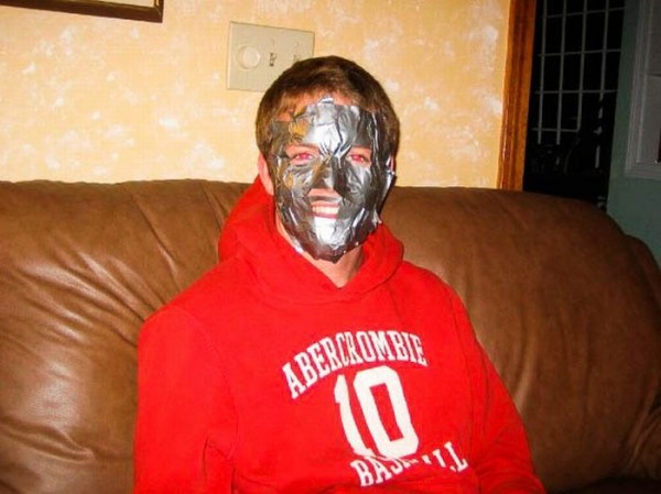 скотч, лицо, что можно сделать с лицом при помощи скотча