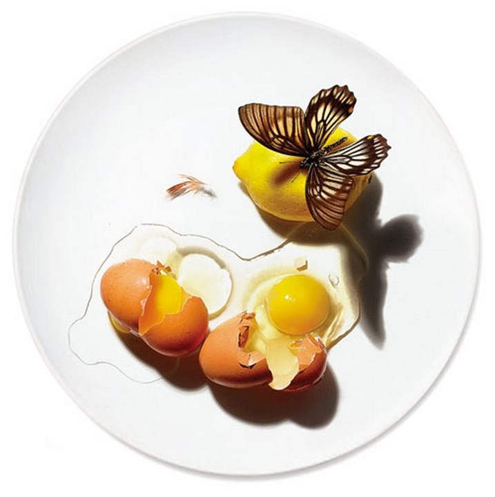  реалистичные, 3D рисунки, на посуде, patella antonello sandro roberto