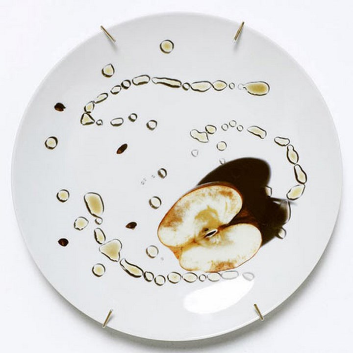  реалистичные, 3D рисунки, на посуде, patella antonello sandro roberto