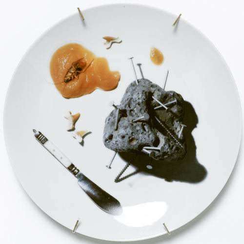  реалистичные, 3D рисунки, на посуде, patella antonello sandro roberto