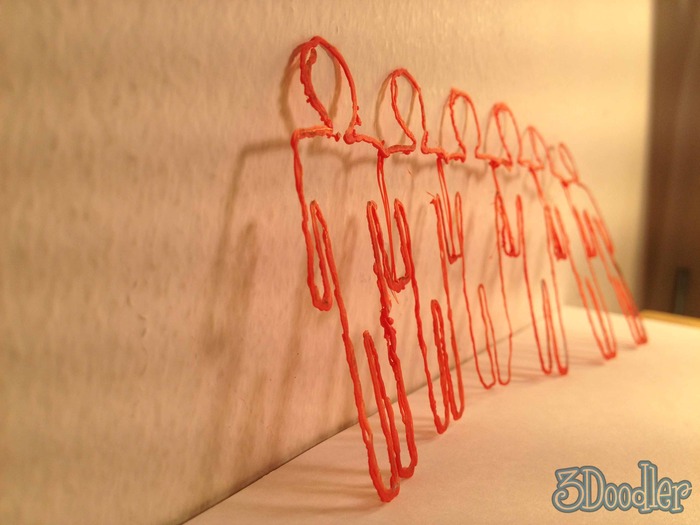 3D ручка рисунки 3Doodler 