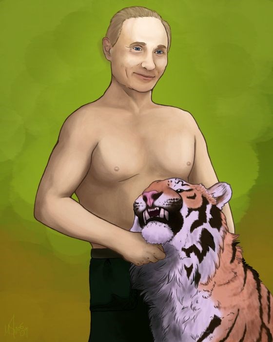 путин российский президент. карикатуры. зарисовки,сатира