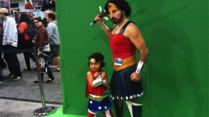 любящий отец, папы и дети, юмор, смешное