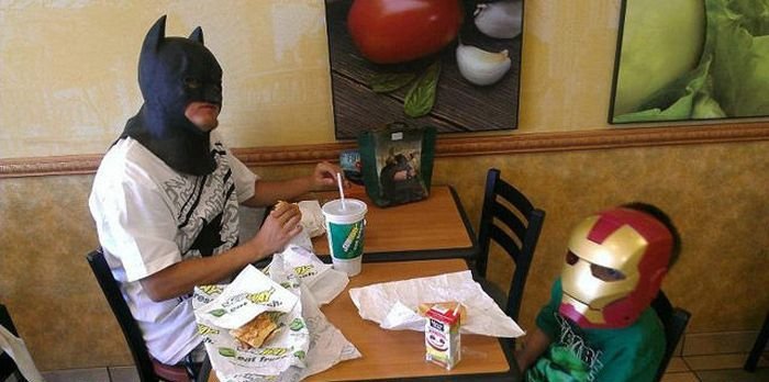 любящий отец, папы и дети, юмор, смешное