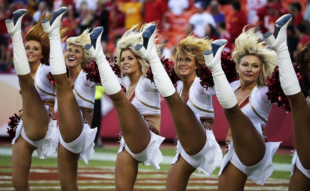 Сексуальные, чирлидерши, на предсезонных, играх, New England Patriots,Miami Dolphins, Dallas Cowboys