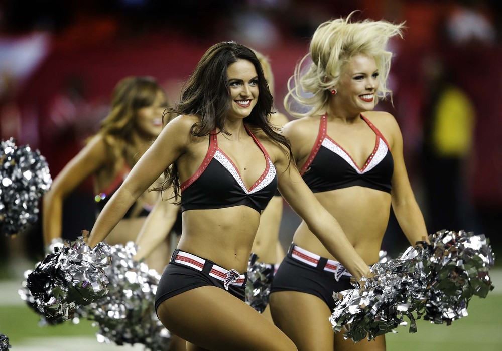 Сексуальные, чирлидерши, на предсезонных, играх, New England Patriots,Miami Dolphins, Dallas Cowboys