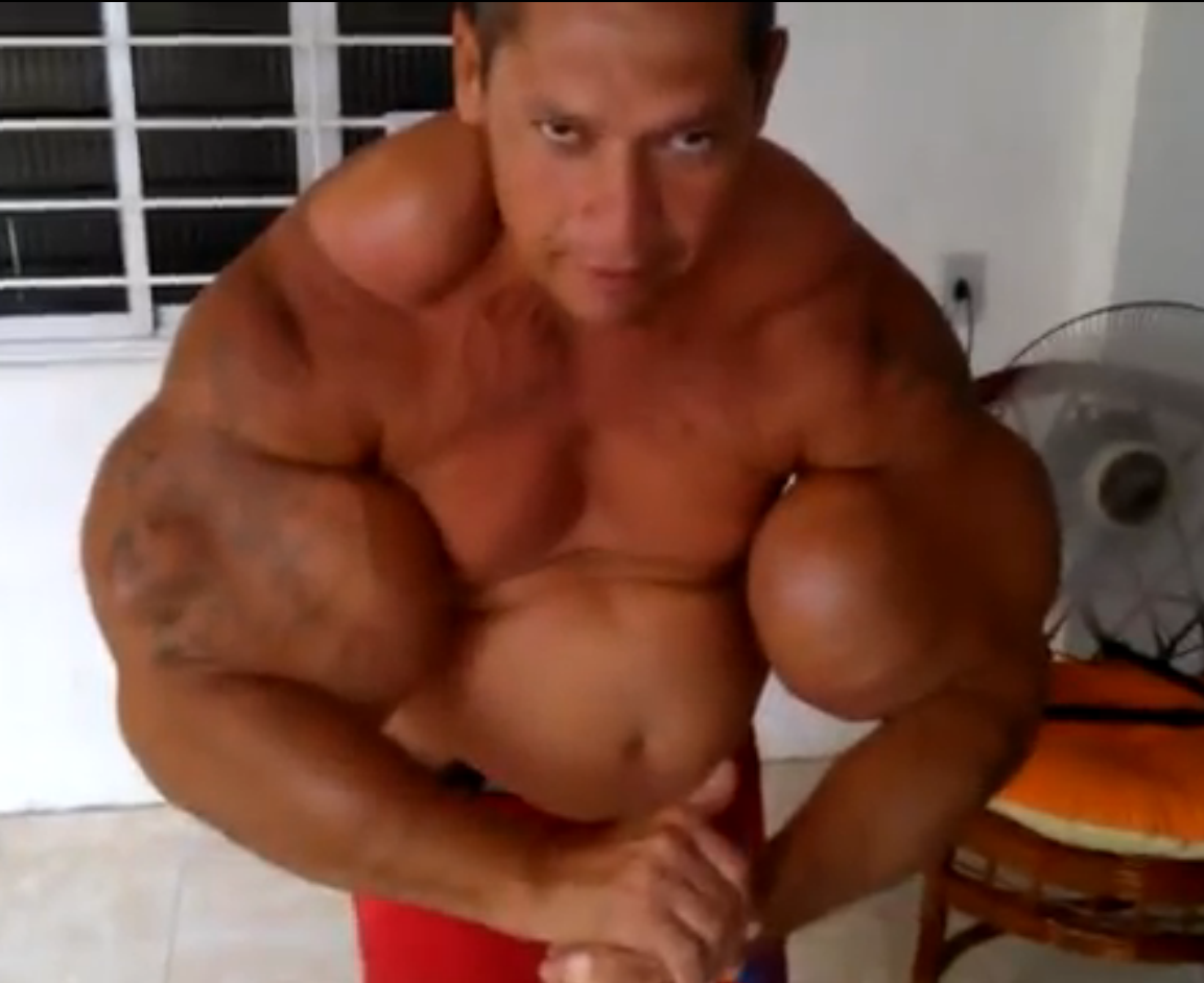 Бразильский халк - настоящий синтоловый урод Бразильский, качок, синтол, жесть