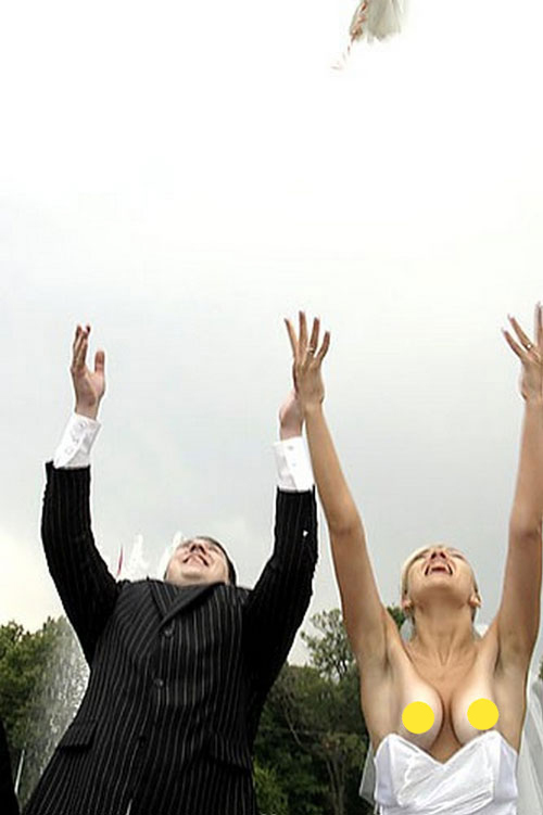 Смешные, свадебные, фото, идеальный снимок