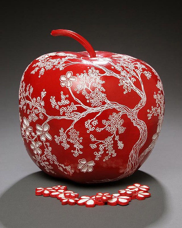 резьба по тыквам, ажурные тыквы, Мэрилин Сандерлэнд