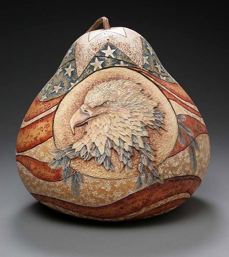 резьба по тыквам, ажурные тыквы, Мэрилин Сандерлэнд