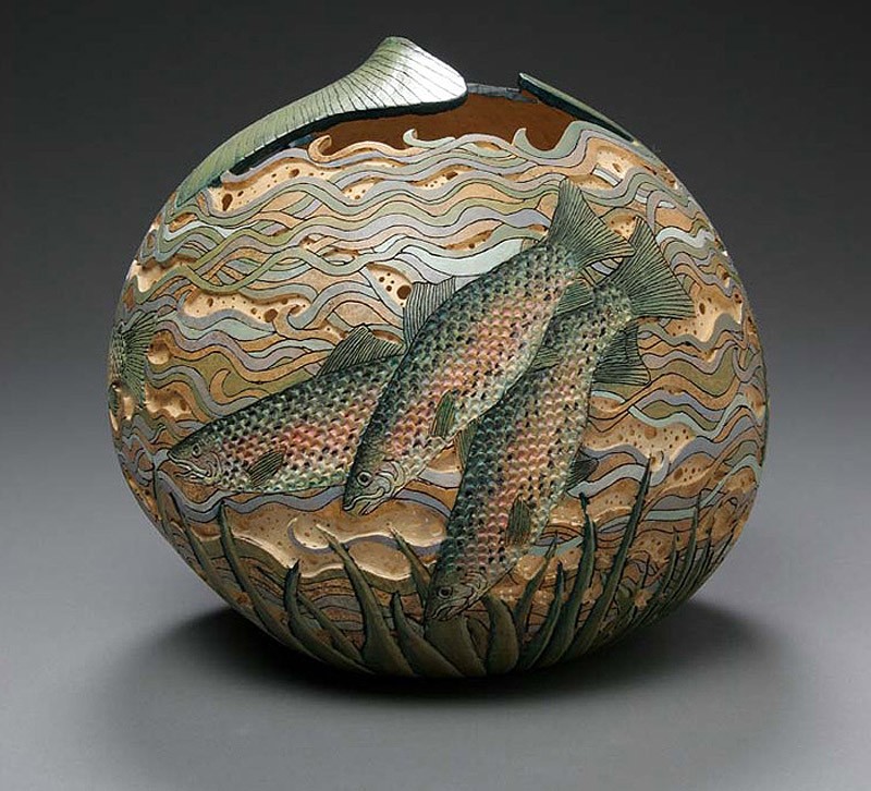 резьба по тыквам, ажурные тыквы, Мэрилин Сандерлэнд