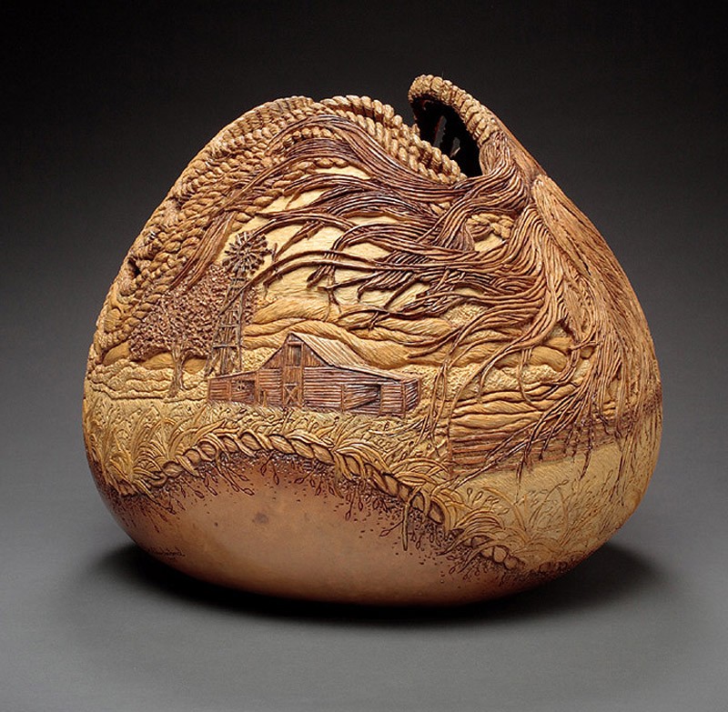 резьба по тыквам, ажурные тыквы, Мэрилин Сандерлэнд