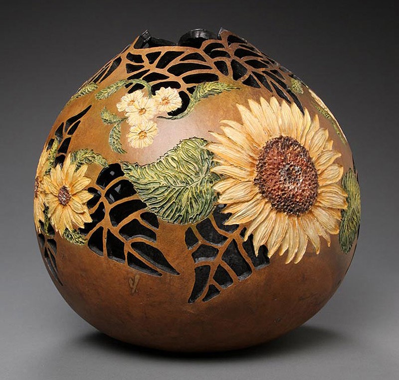 резьба по тыквам, ажурные тыквы, Мэрилин Сандерлэнд