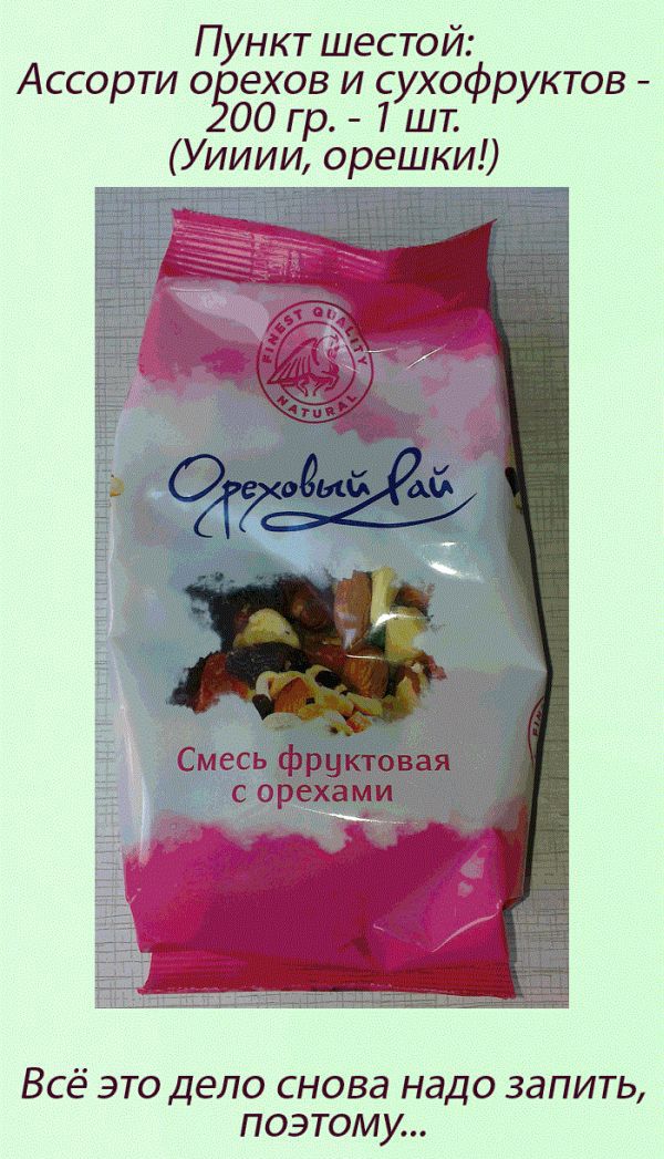 сухпаёк российского донора 2013