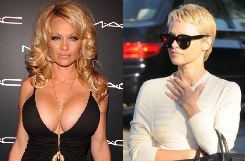 Как сейчас выглядит, Памела Андерсон, с новой, кроткой, стрижкой, 2013