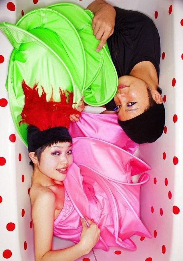 Токийские «клубные детки» в собственных ваннах токио, «клубные детки», в ваннах,hal photographer