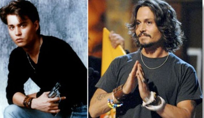 звёзды до и после, тогда и сейчас