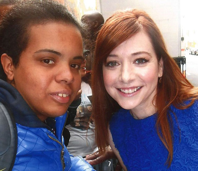 Совместные,фото со знаменитостями, звездами, selfies,  Ванесса Скай Эллис, Vanessa Sky Ellis