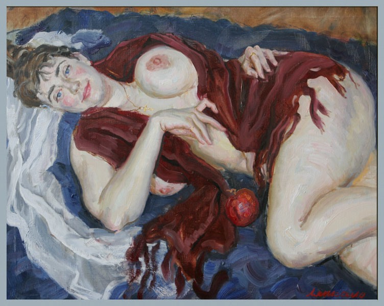 живопись,обнажённая натура, картины, ню,женщины, Виктор Ляпкало