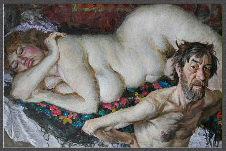 живопись,обнажённая натура, картины, ню,женщины, Виктор Ляпкало